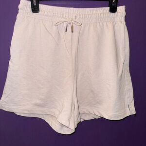 H&M Cream Athletic Shorts
